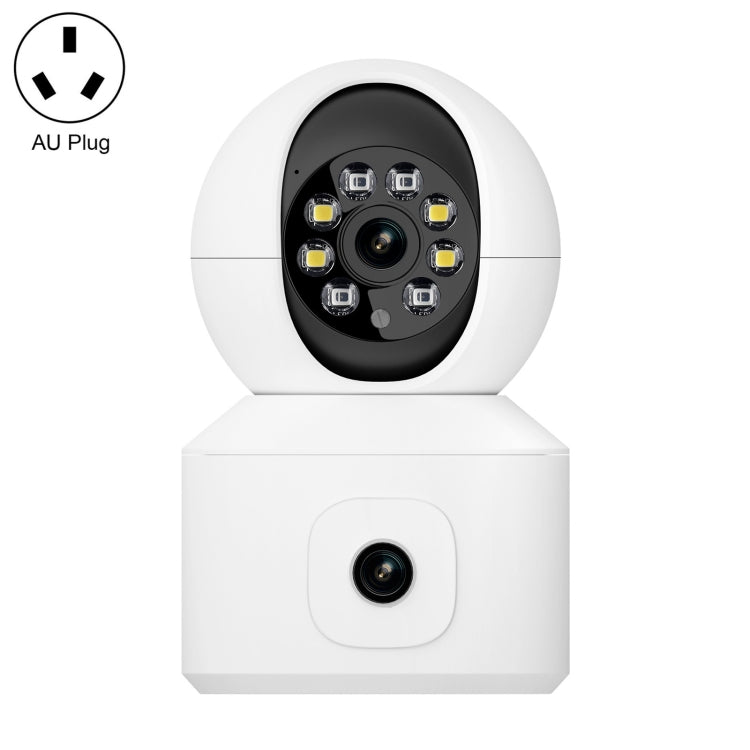 ESCAM QF010 2x2MP Dual Lens Dual Screen Surveillance WiFi Camera Support Two-way Voice & Motion Detection, QF010 ESCAM QF010 2x2MP Dual Lens Dual Screen Surveillance WiFi Camera Support Two-way Voice & Motion Detection, QF010